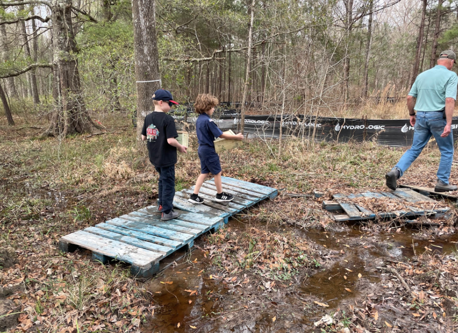 Boy Scouts Build New Homes for Special Birds